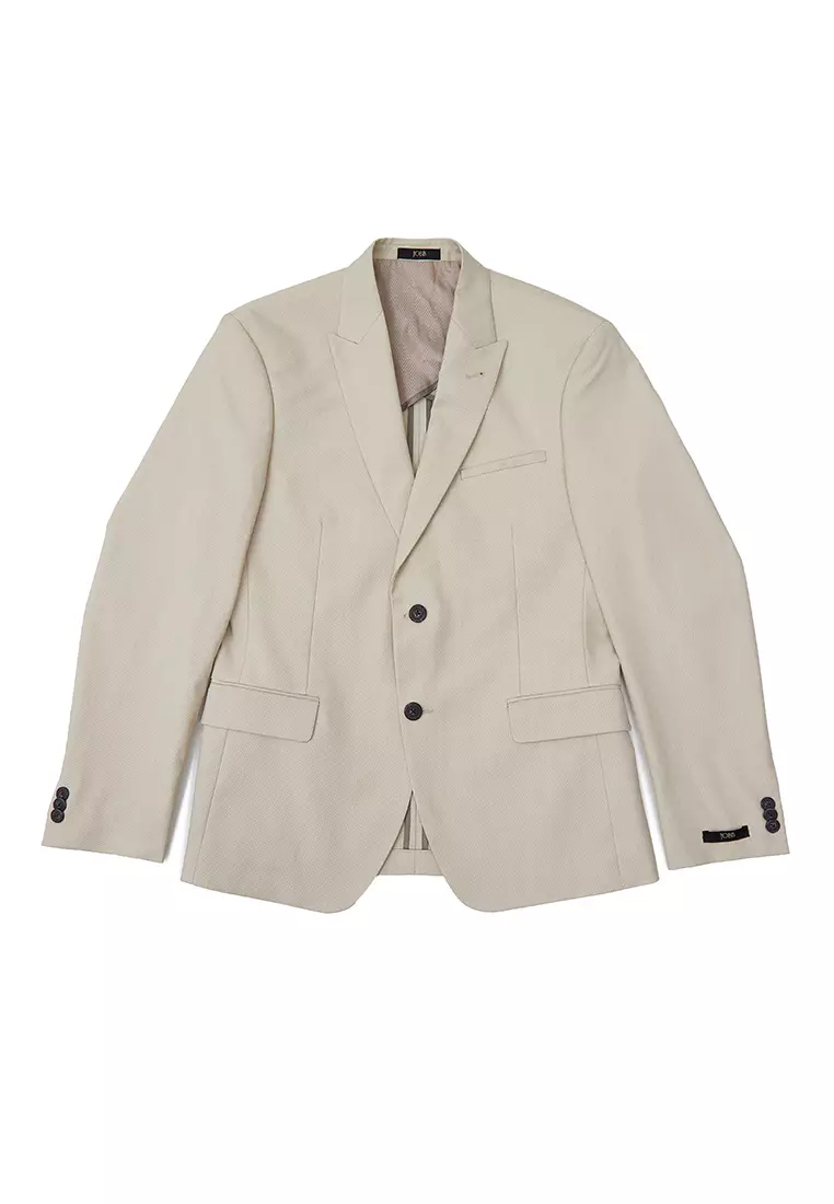 Jobb Torrance-T2 Jas Pria Slim Fit Light Khaki
