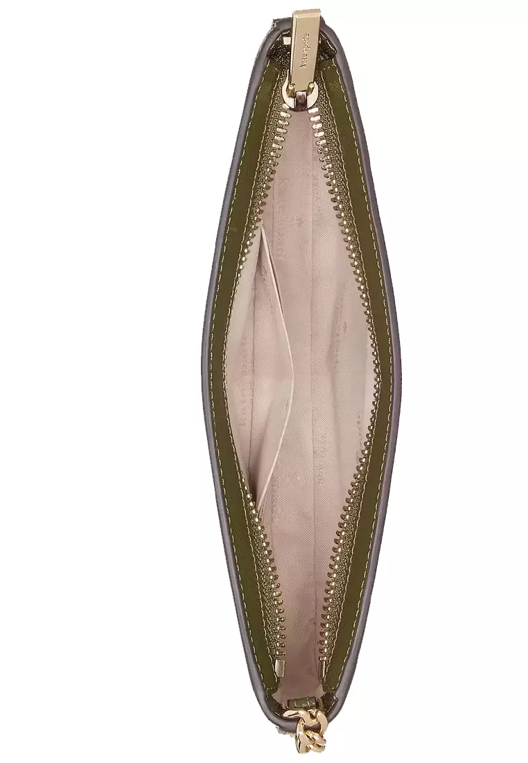 Madison Lilly Pochette Bag in Seaweed KF396