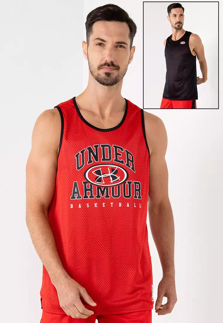 Under armour reversible deals jersey