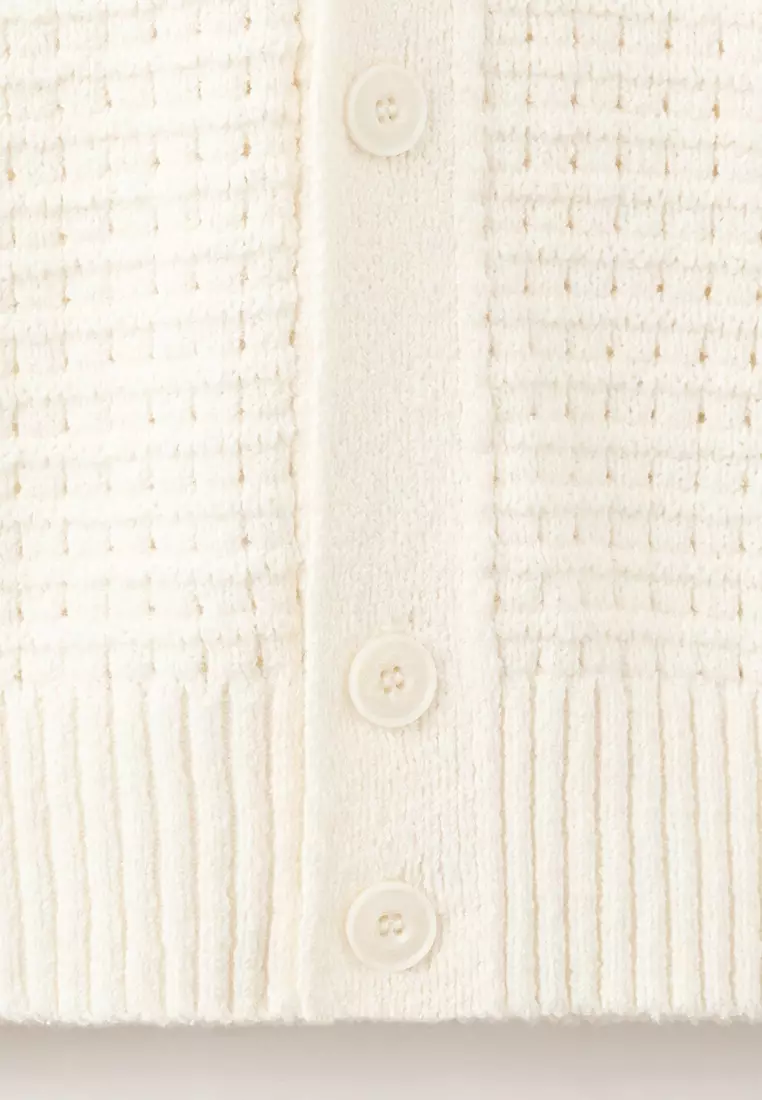 Openwork Knitted Shirt