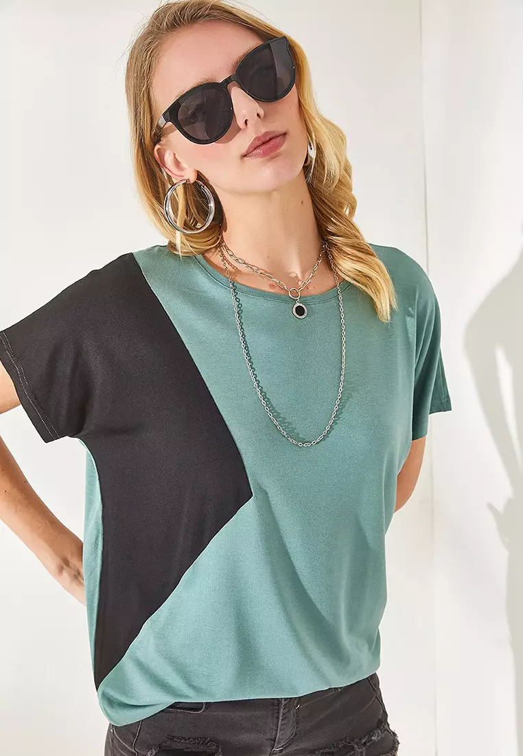 Buy Olalook Color Block Top 2026 Online | ZALORA