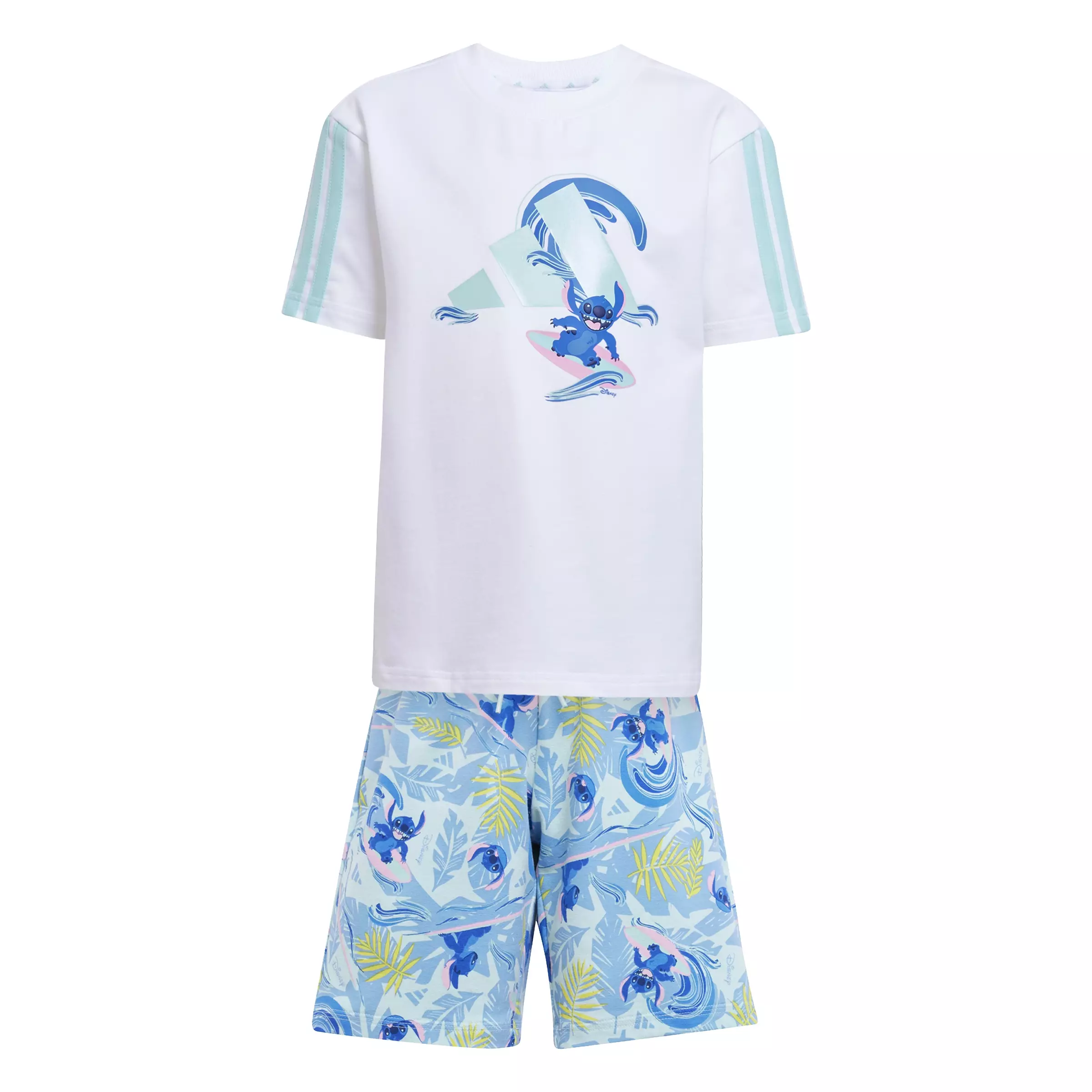 ADIDAS x Disney Lilo & Stitch Tee Set JF3659 - Set Baju Anak