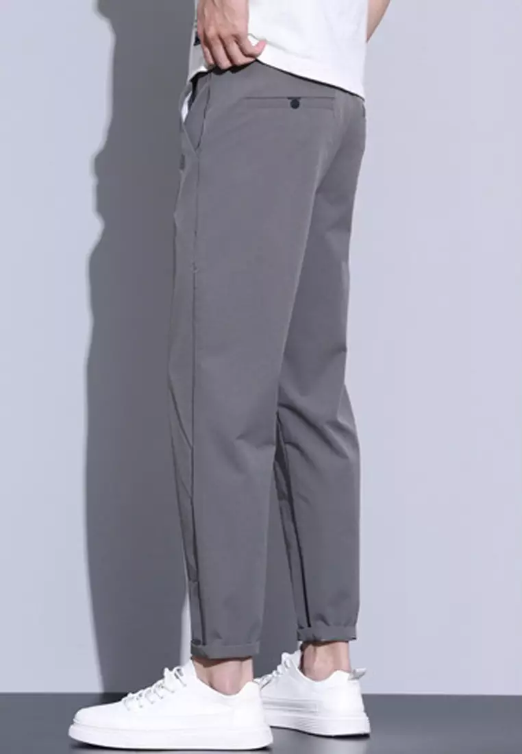 Elasticated Waist Ankle Pants