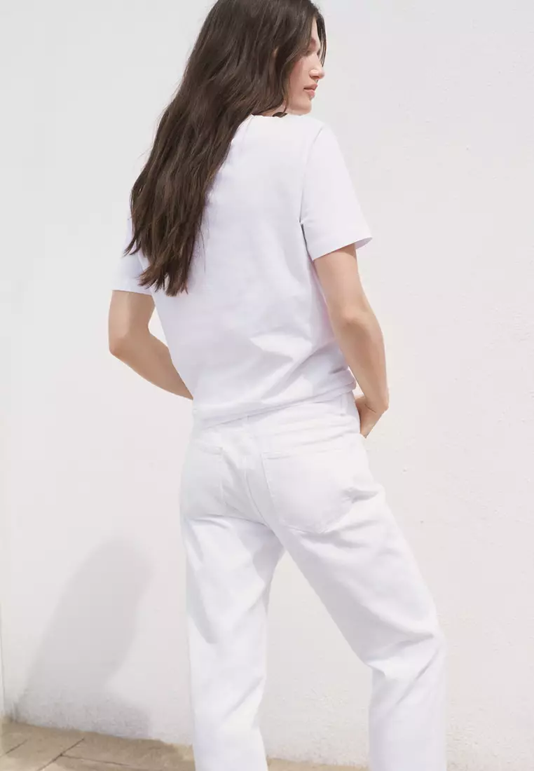 V-Neck Cotton T-Shirt