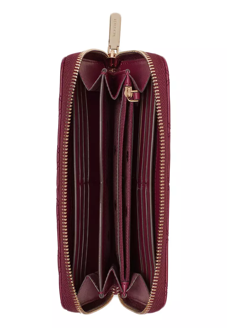 Kate spade clearance wallet maroon