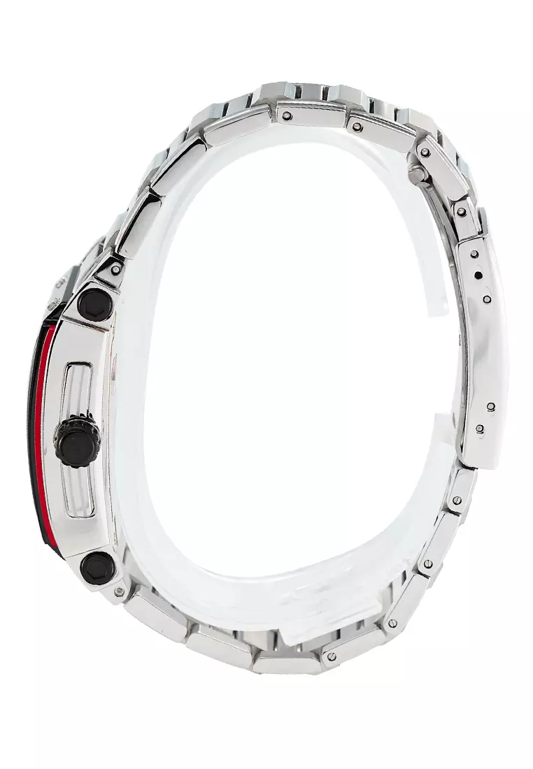 Expedition - Jam Tangan Wanita - Silver Black - Stainless Steel - 6731BFBTBBA