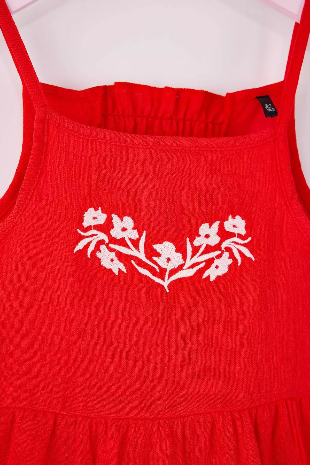 Red Short / Mini Floral April 23 Woven Dress Tkdss25El00011