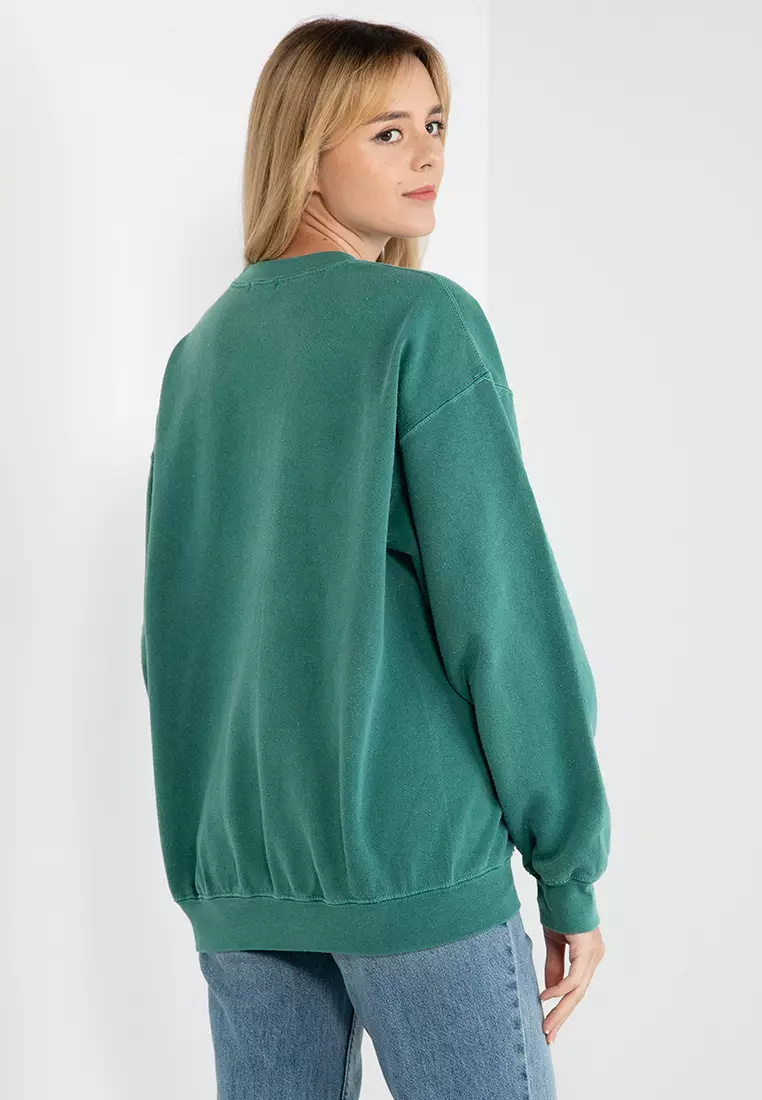 Topshop on sale green sweater