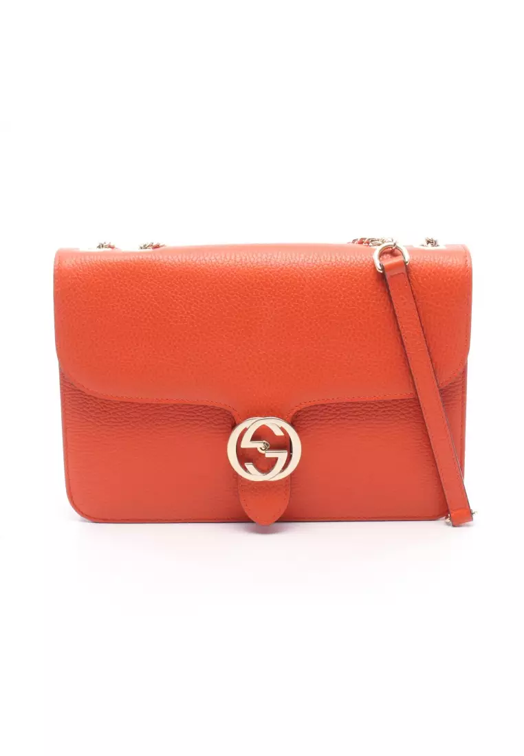 Buy Gucci Pre-Loved Gucci Interlocking G chain shoulder bag