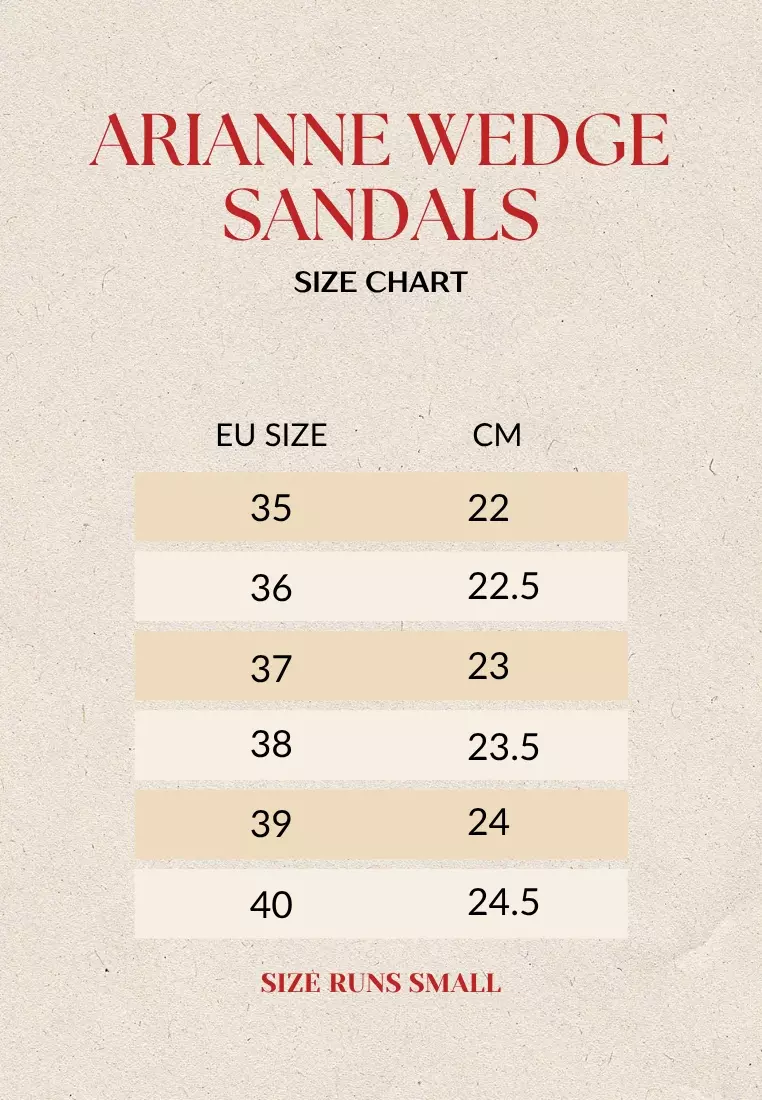 Arianne Wedge Sandals