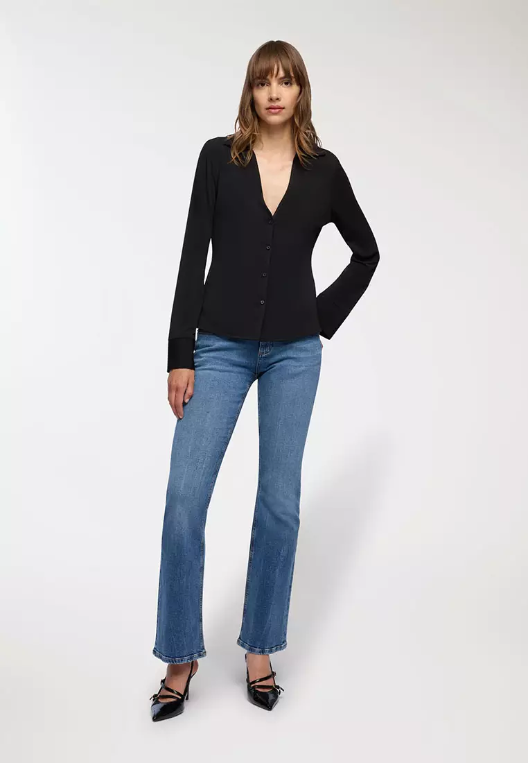 Woman Long Pants Jeans