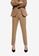 Mango brown Pleated Suit Trousers DBF28AA7C51E95GS_1