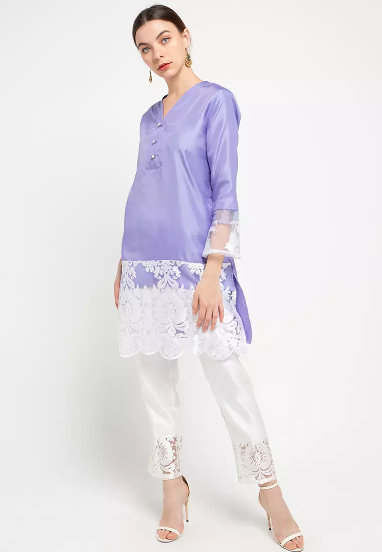 Chanira Festive Abella Tunic-Lavender
