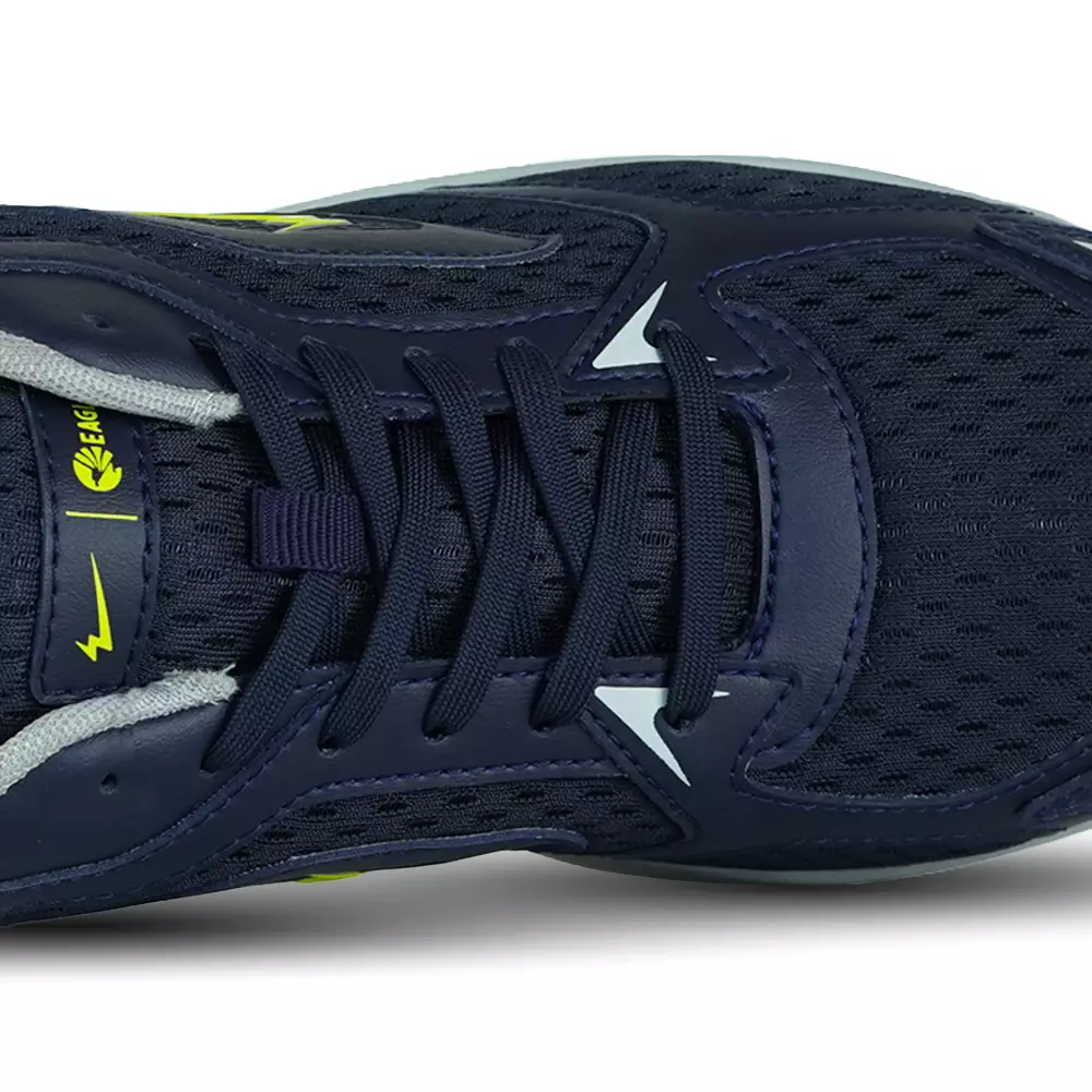 Eagle Sepatu Lari Run Rider - BIRU TUA/KUNING