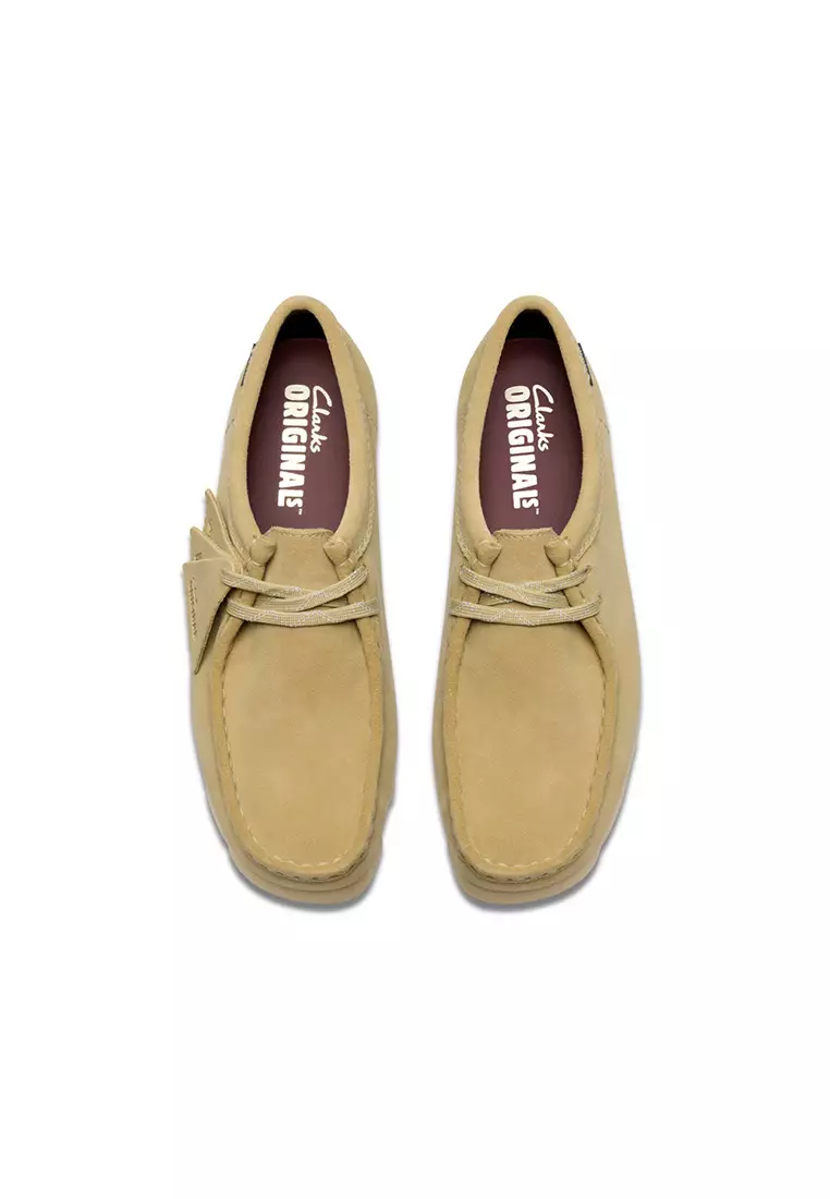 Buy Clarks Womens Wallabee.GTX Shoes - Maple Suede 2026 Online