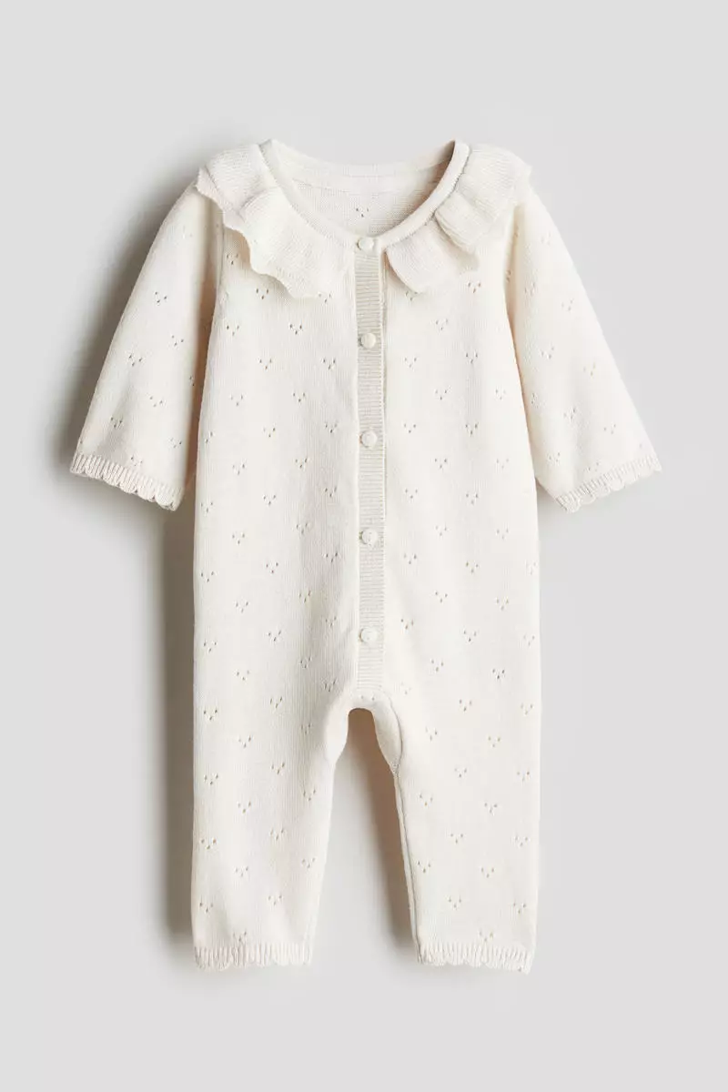 H&m white romper clearance