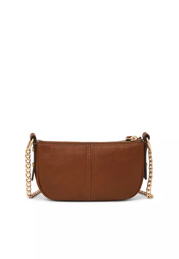 Jolie Leather Mini Crossbody Bag ZB1906200