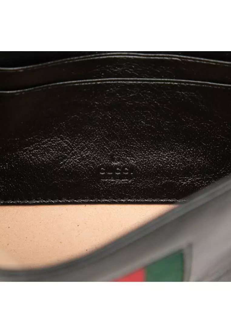Pre-Loved Gucci Mini Calfskin Rajah Web Chain Crossbody