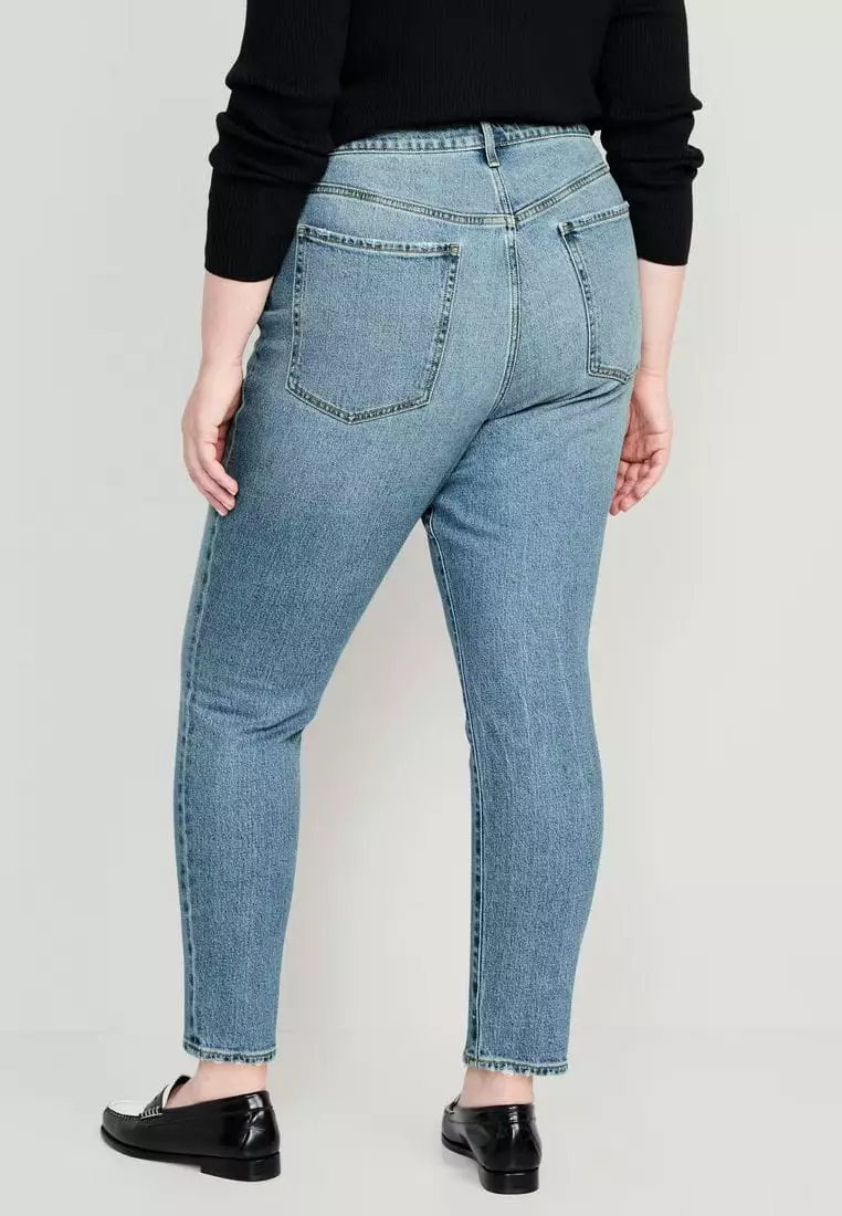 Buy Old Navy High-Waisted OG Straight Ankle Jeans for Women 2025