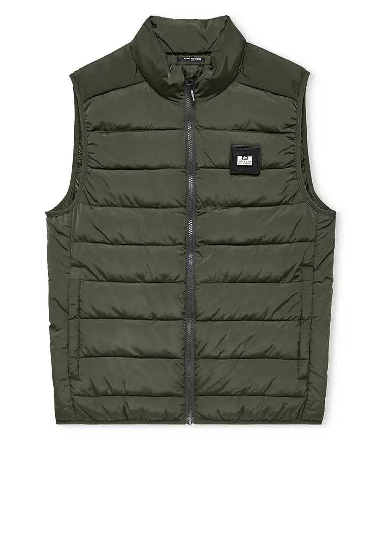 MENS BLACK FOREST GACHA PADDED GILET
