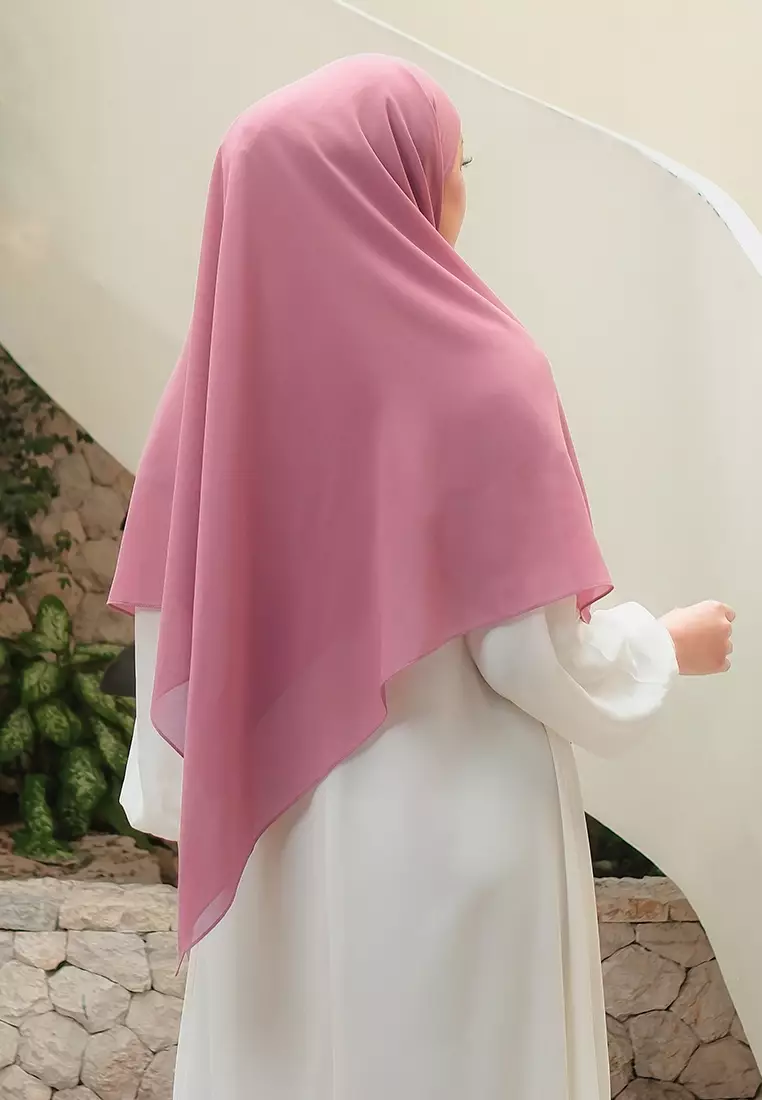 KHIBAN KHAIRA MAGNET PLUS NIQAB - PURPLISH PINK