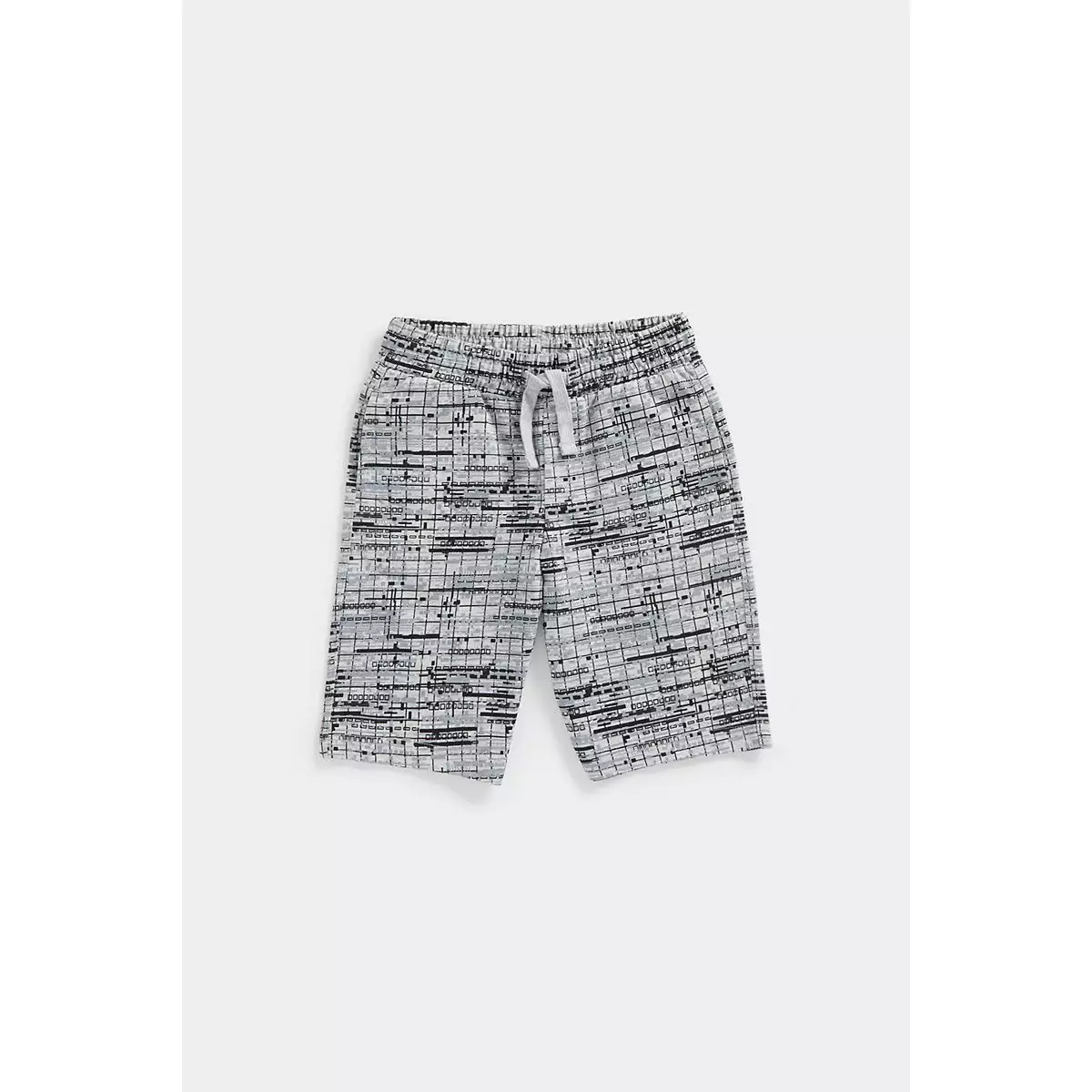 KKAMI Terry Checker Shorts Brown / 18M