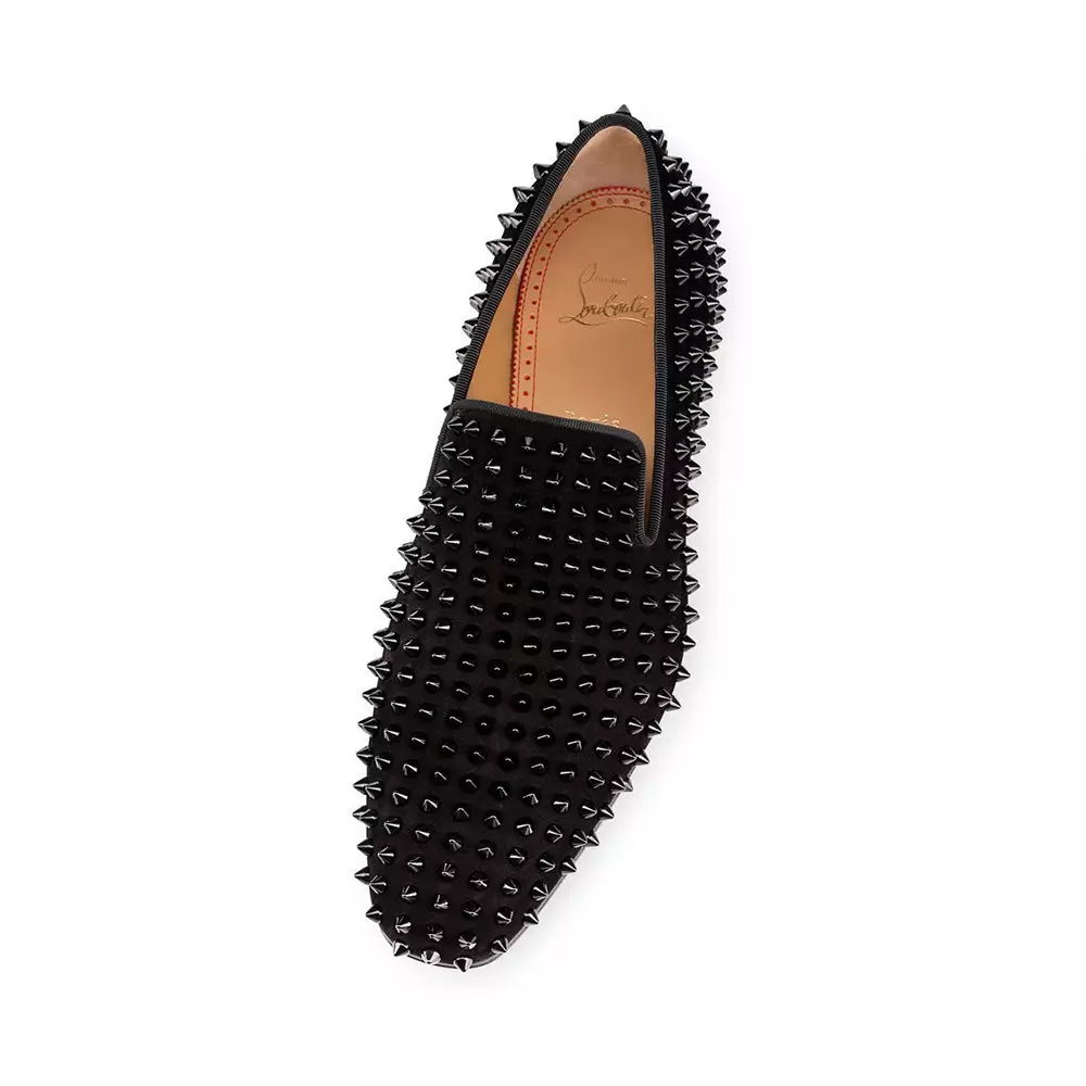Jual CHRISTIAN LOUBOUTIN Dandelion Spikes Loafer Black Original