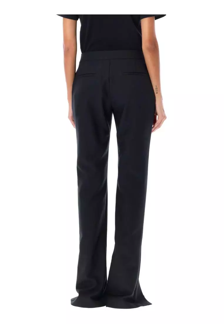 White tech pants store