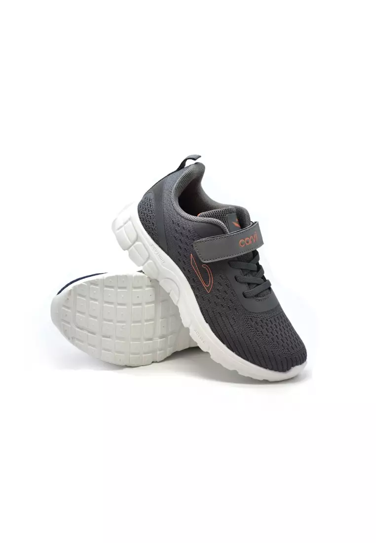 Carvil Sepatu Anak Mizura-03 SC Dark Grey/White