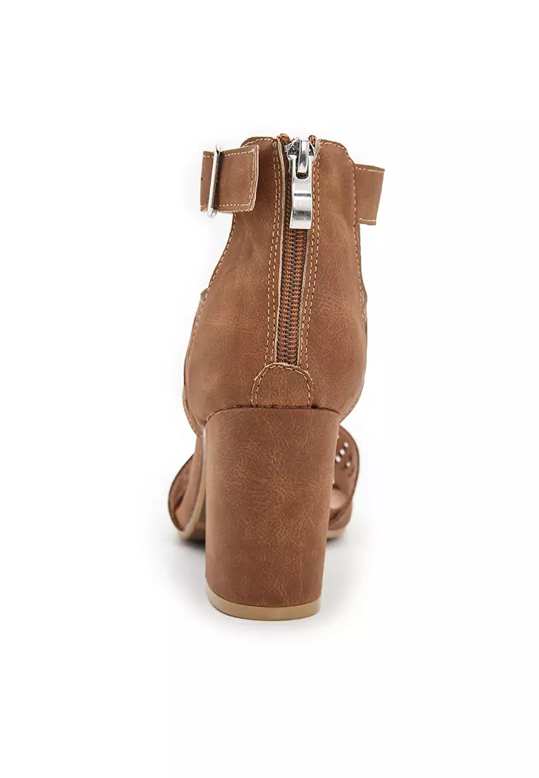 8CM Hollow Strap High Heel Sandals WTY1719-5