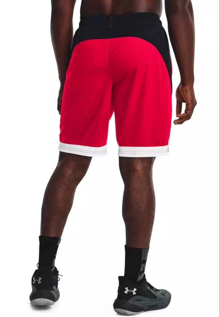 Red black cheap and white shorts