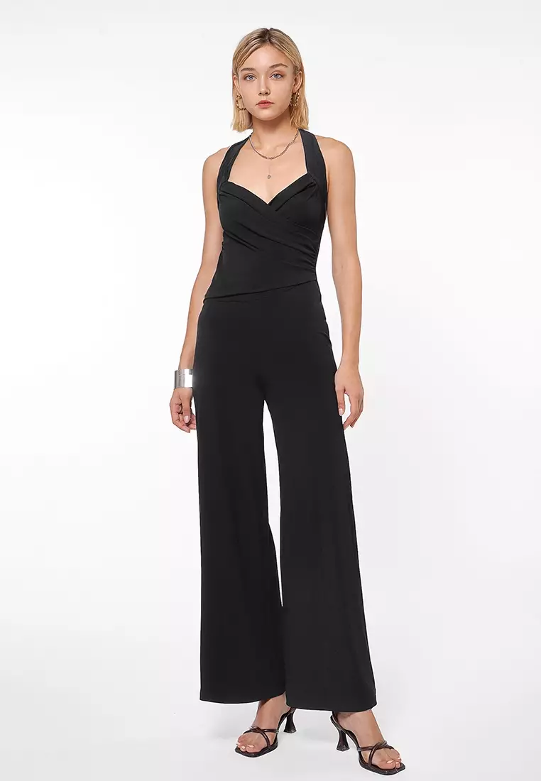 Buy Saturday Club Halter Neck Jumpsuit Online ZALORA Malaysia