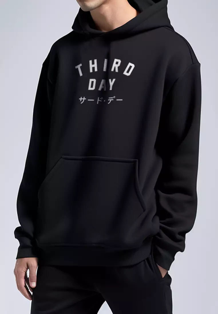 MT672M Men Hoodie Trdday Simple blkXS
