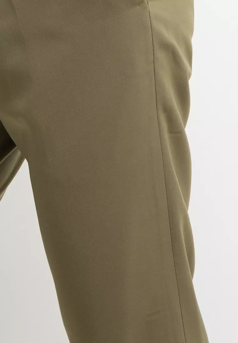 Imp Slimfit Celana Formal Crème