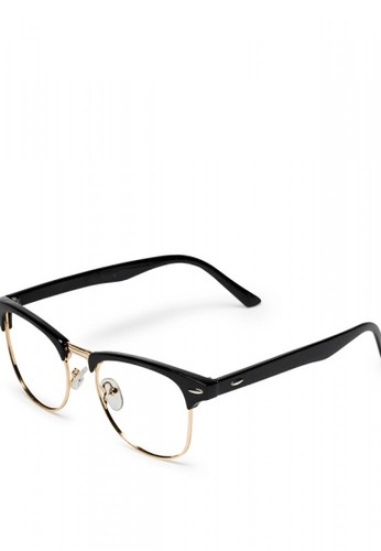 Jual OPTIKA LUNETT Salvador Black Frame Original ZALORA  