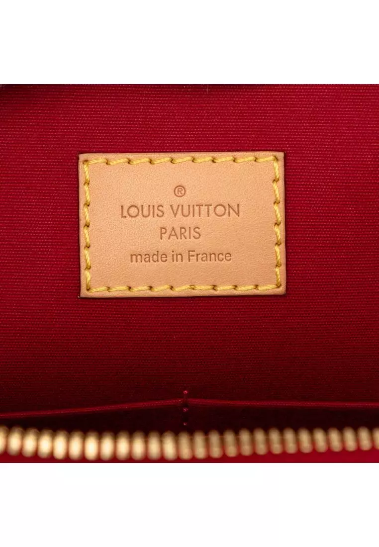 Pre-Loved Louis Vuitton Monogram Vernis Alma Pm