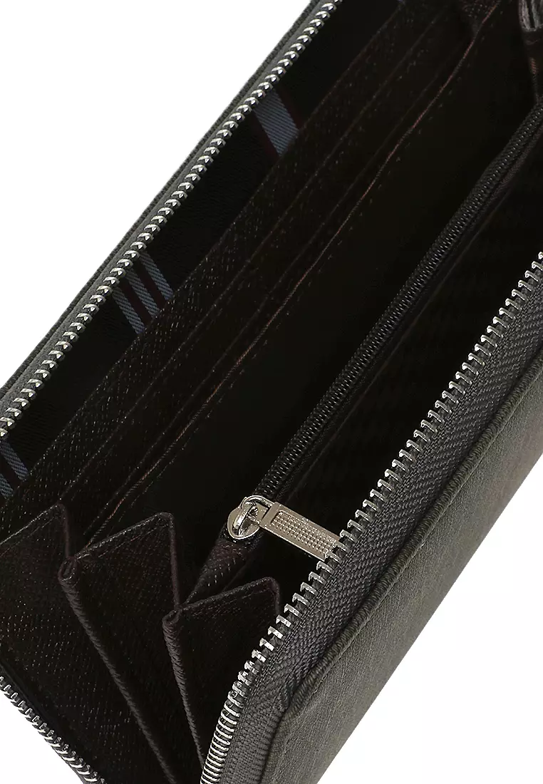 Long Wallet Dompet Panjang Pria Wanita Simple Design Material Kulit Leather ORIGINAL