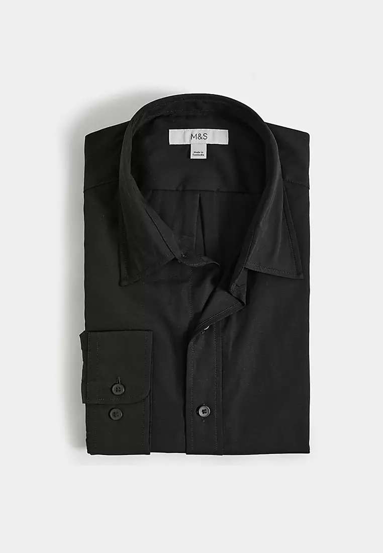 Easy Iron Pure Cotton Shirt