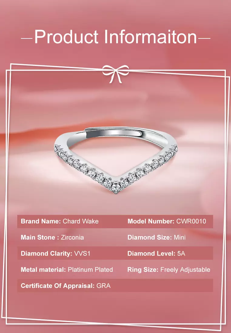 Cincin Wanita Adjustable Lamaran Persegi Aksesoris Elegan Cantik Jewelry