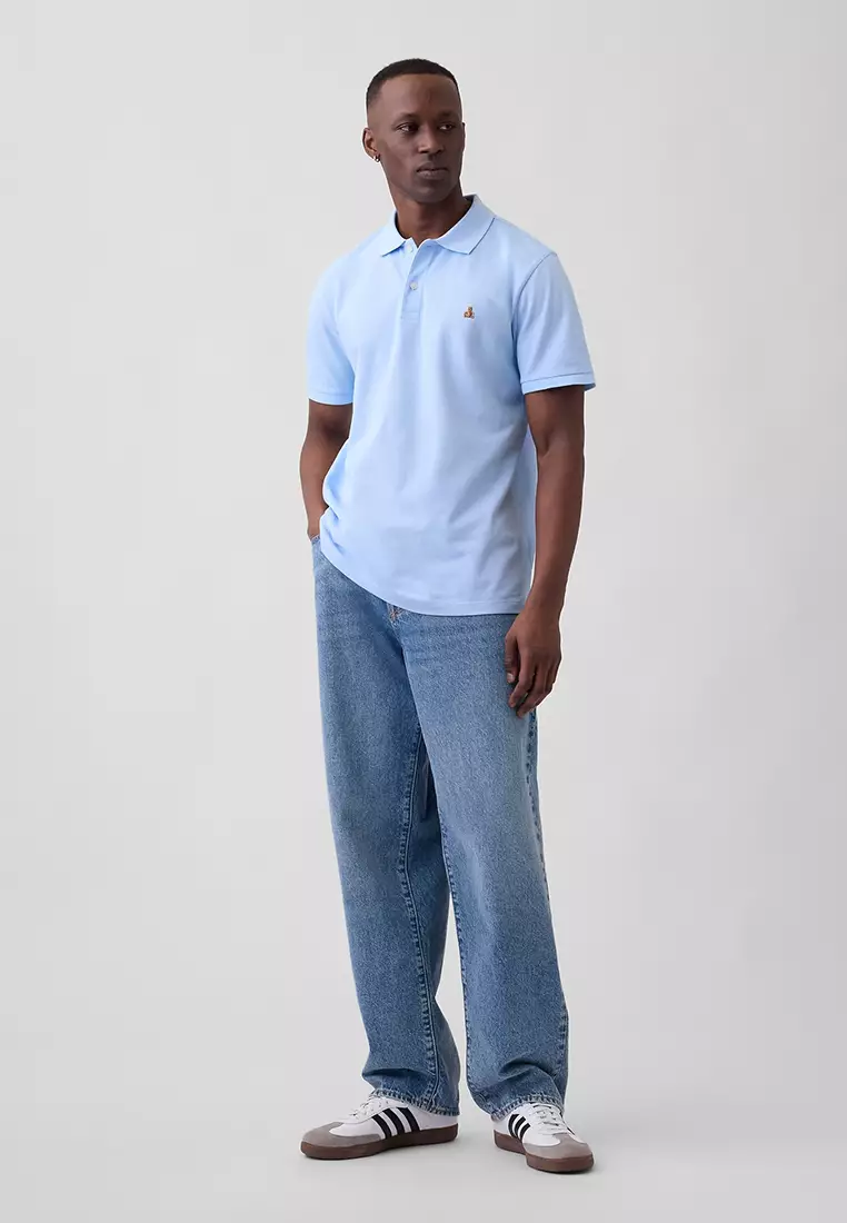 Buy GAP Brannan Bear Pique Polo Shirt 2026 Online | ZALORA