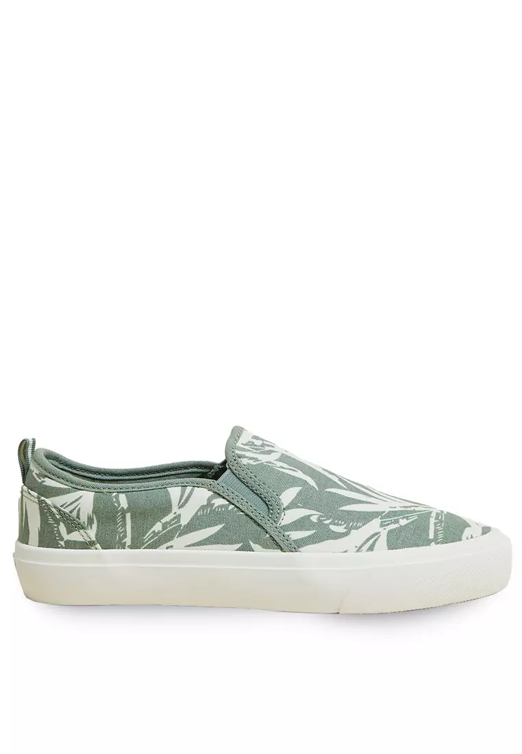 Jual Marks & Spencer Canvas Slip On Trainers Original 2024 | ZALORA ...