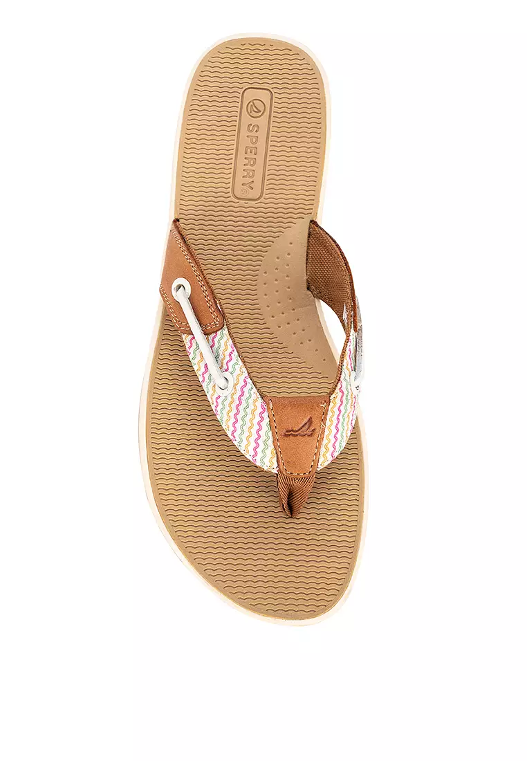 Buy Sperry Women's Seafish Resort Leather Flip Flop 2024 Online