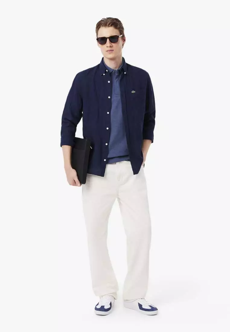 Regular Fit Paris Stretch Piqué Polo Shirt
