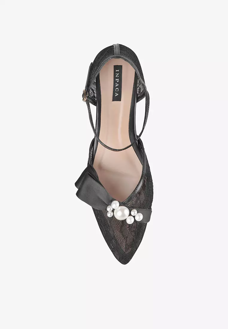 INPACA Taylor Vintage Flat Shoes with Lace