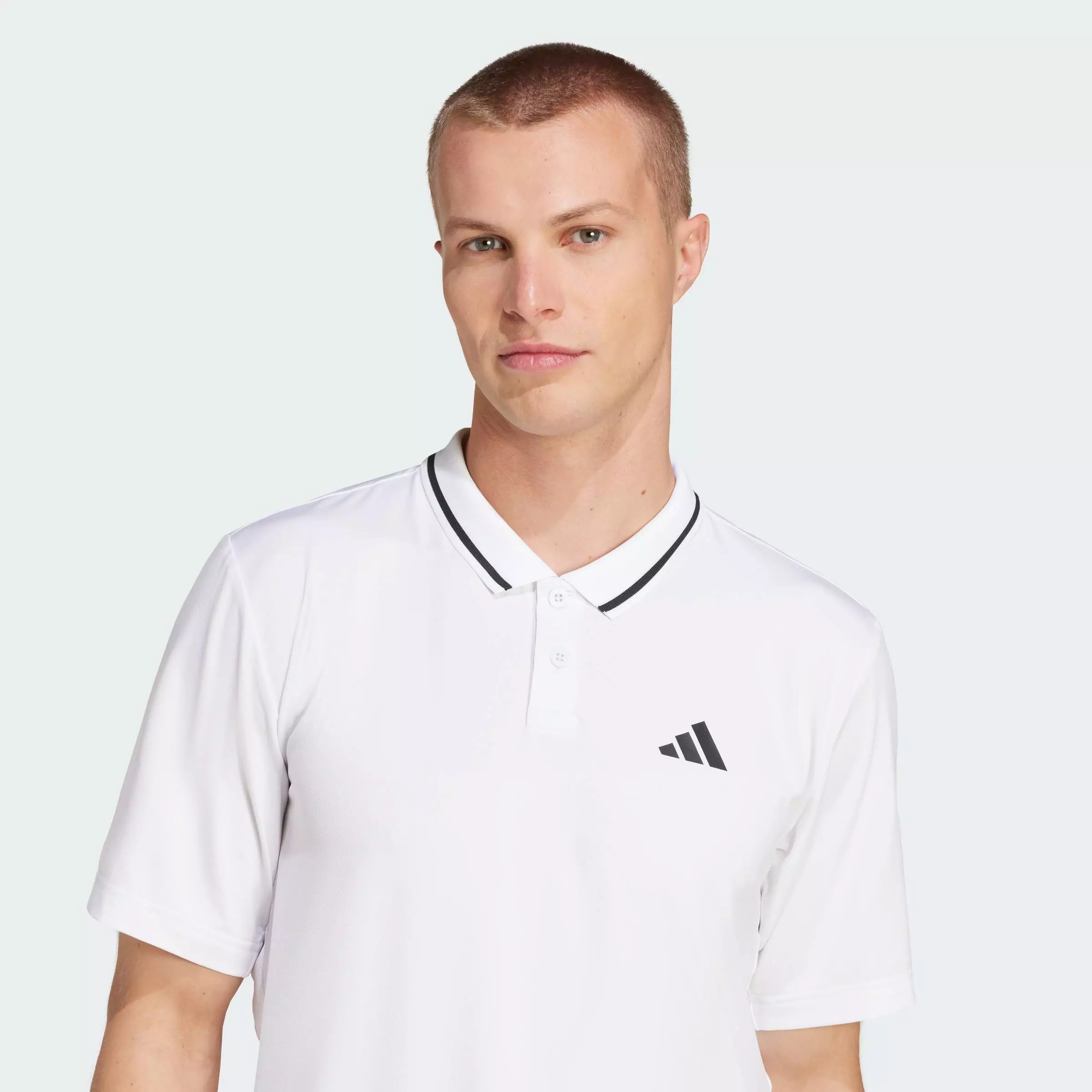 Tennis Club Tennis Climacool Piqué Polo Shirt Men White JD8644