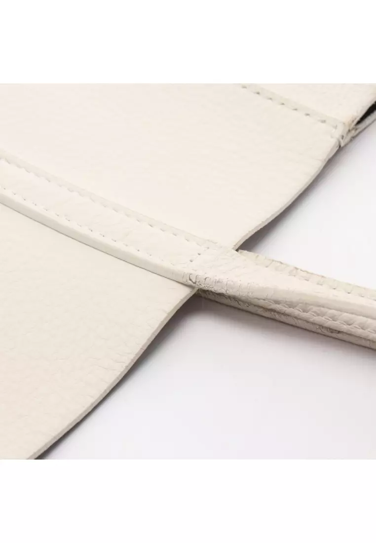 Pre-Loved BALENCIAGA EVERYDAY TOTE XS Everyday tote Handbag tote bag leather white 2WAY