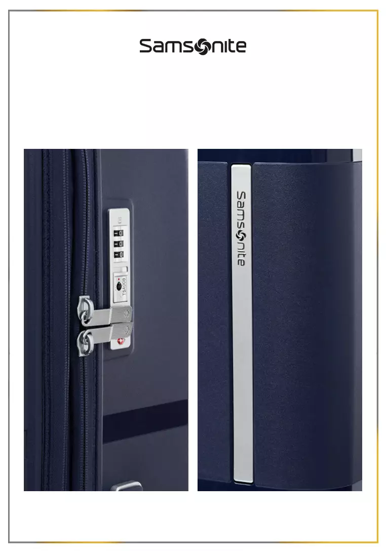 Samsonite Koper Hardcase Interlace Large 30 inch Exp V2 - Navy