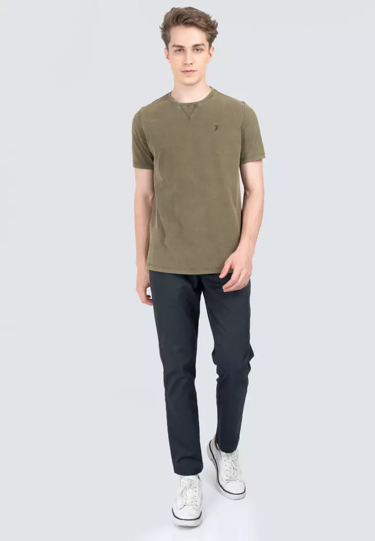 Polo Haus - Men’s Signature Fit Indigo Theme T-Shirt MKRSV043