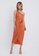 FORCAST orange Pia One-Shoulder Dress EC199AAAB8F81DGS_4