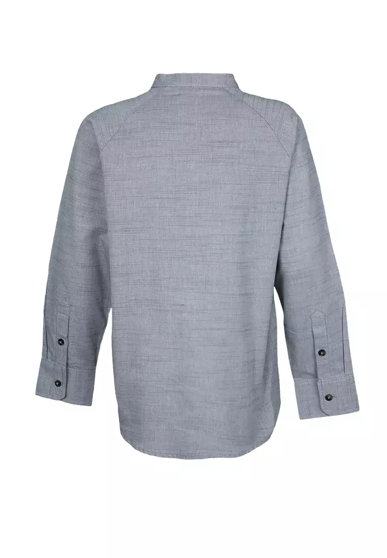 Pito Dito Boy Juantos Kemeja Panjang Anak Abu